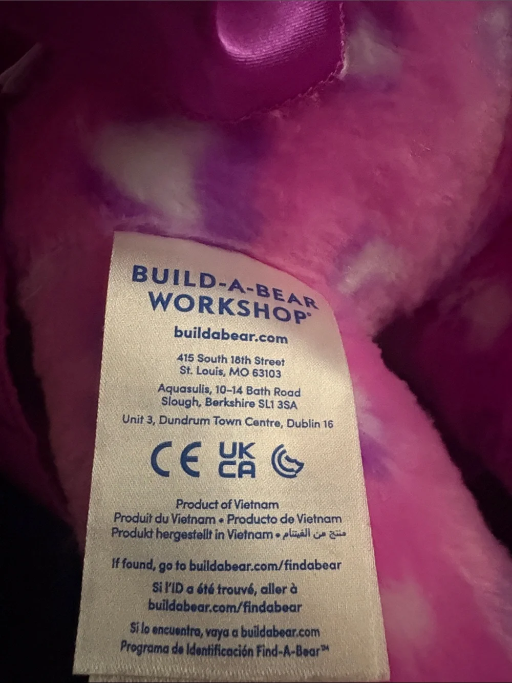 Beary Fairy Kitty Doll in Purple Princess Dress Build A Bear 2025 - Kids Toy